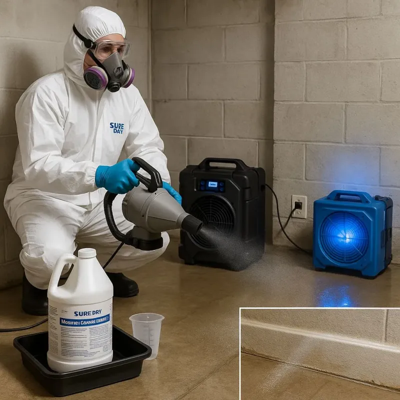 Sanitization and Odor Removal process in Tyrone, GA