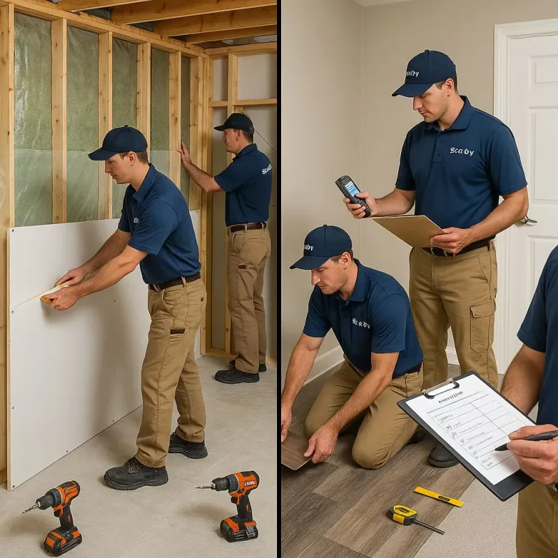 Repairs and Reconstruction process in Tyrone, GA