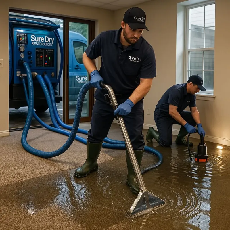 Water Extraction and Removal process in Tyrone, GA